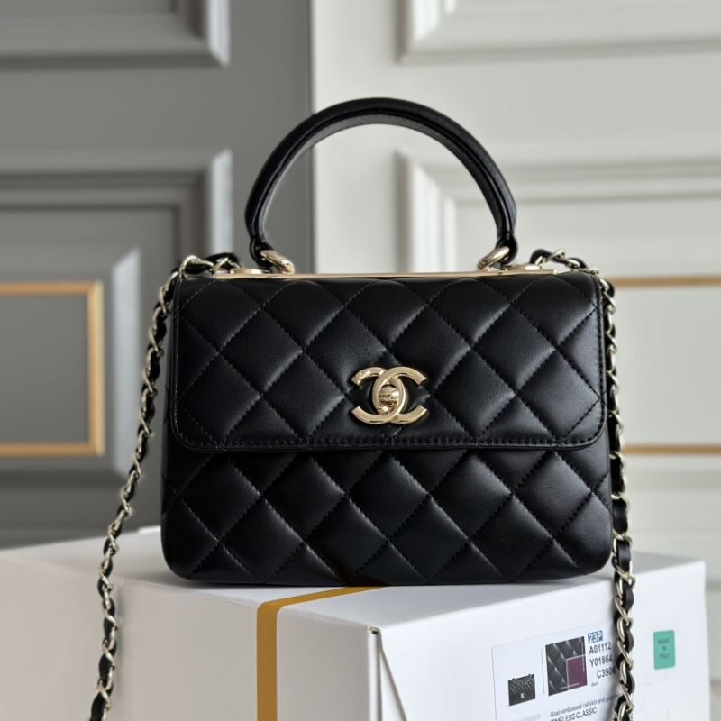 Ch**el top handle bags